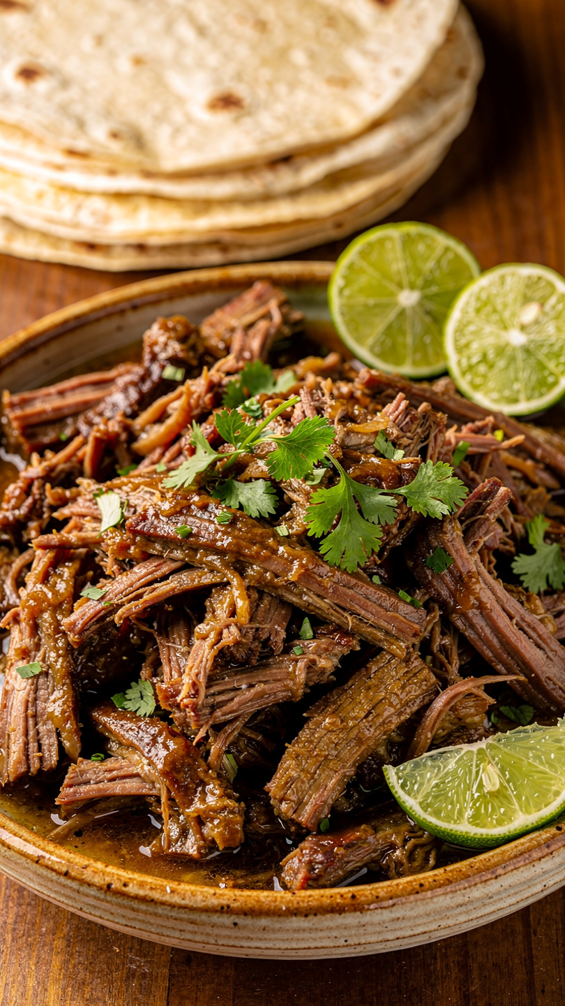 Mexican Shredded Beef Recipe (Easy, Tender, and Full of Flavor)