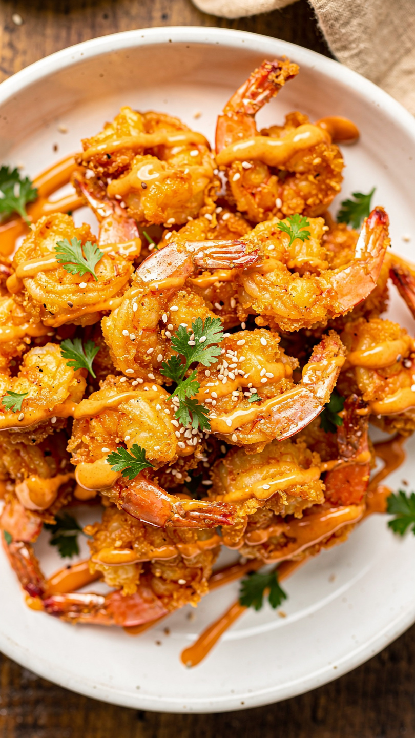 Air Fryer Bang Bang Shrimp