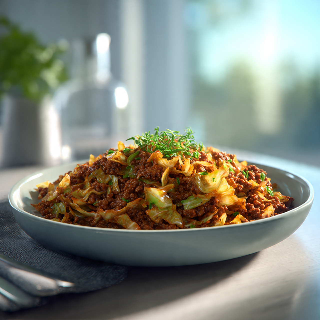 Ground Beef and Cabbage Skillet (Easy One-Pan Dinner)