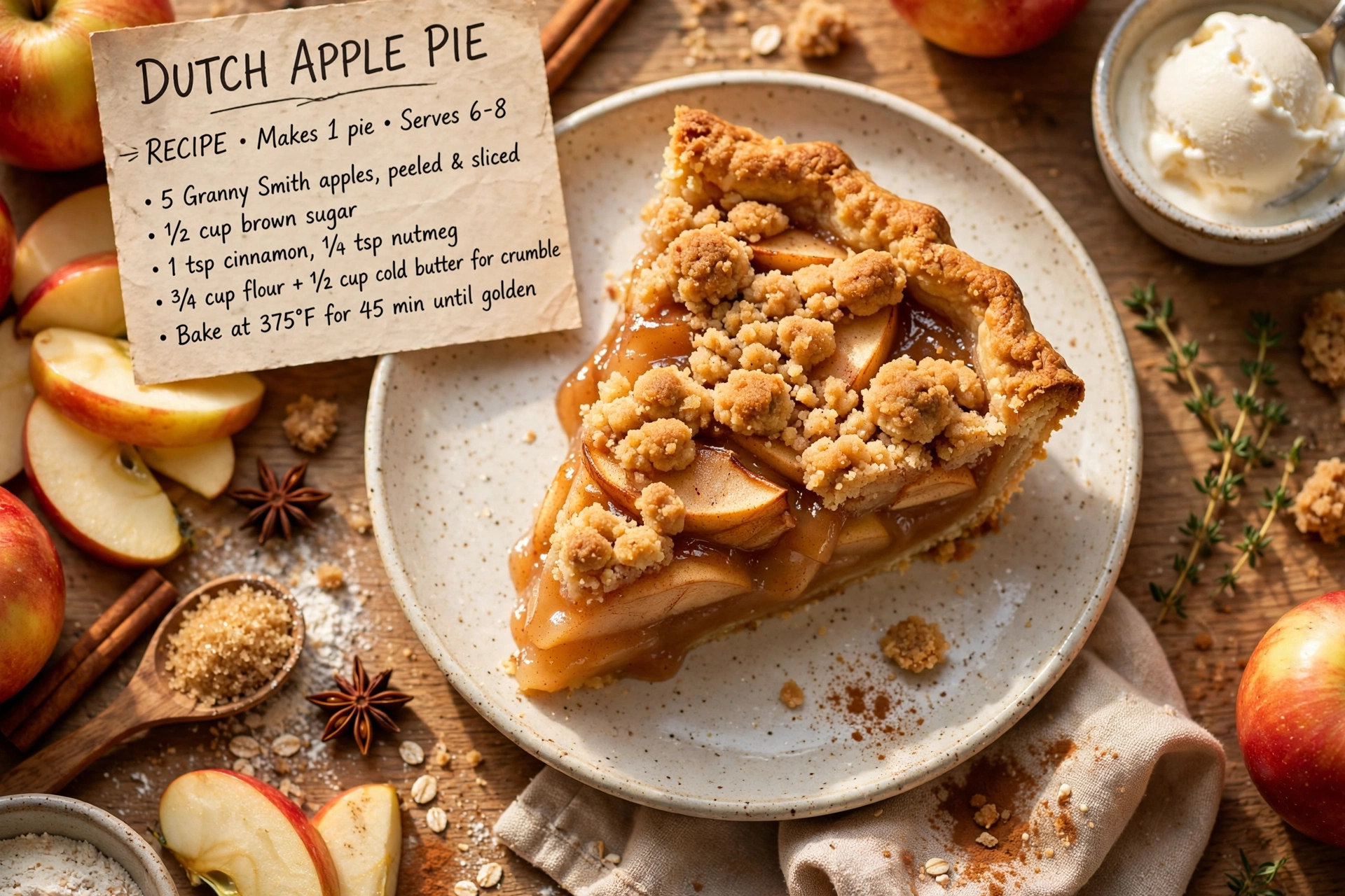 Best Dutch Apple Pie