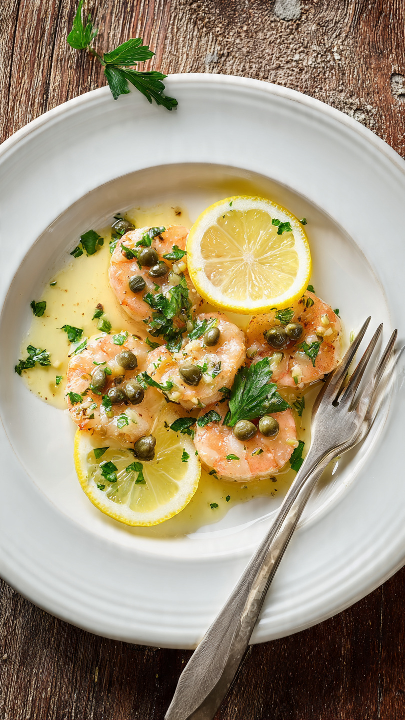 Shrimp Piccata